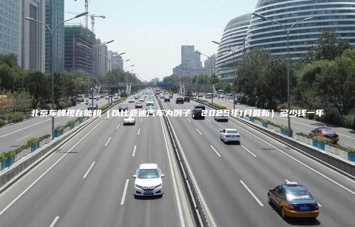 北京车牌现在能租以比亚迪汽车为例子2025年1月最新多少钱一年