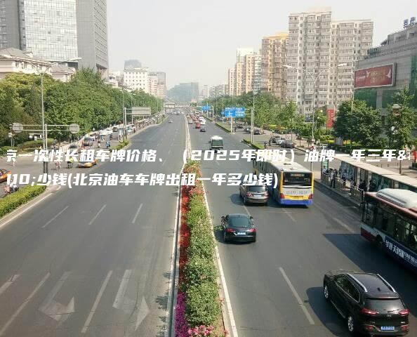 北京一次性长租车牌价格2025年即时油牌一年三年多少钱北京油车车牌出租一年多少钱