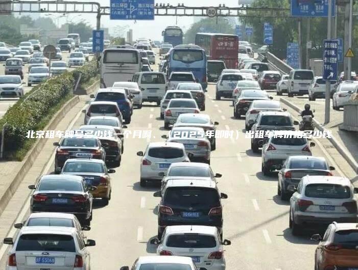 北京租车牌号多少钱一个月啊2025年即时出租车牌价格多少钱