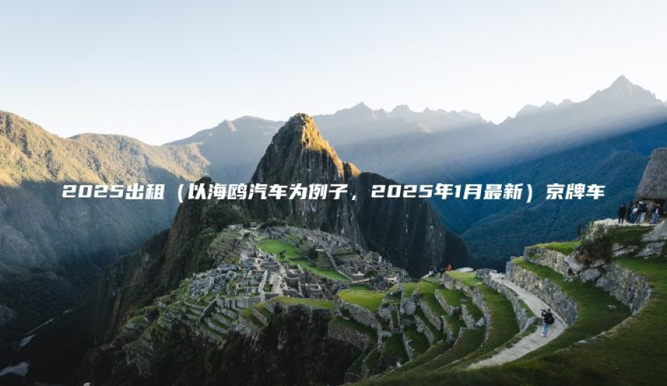 2025出租（以海鸥汽车为例子，2025年1月最新）京牌车