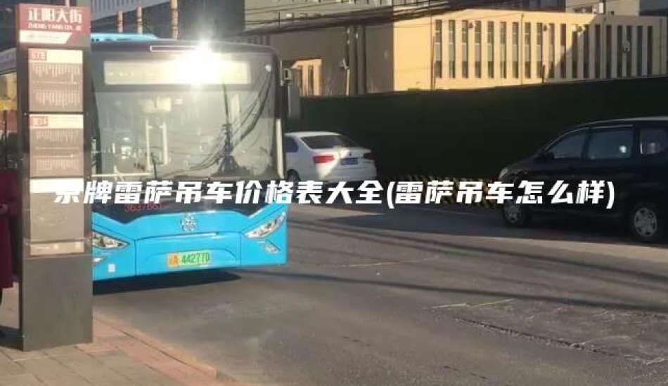 京牌雷萨吊车价格表大全(雷萨吊车怎么样)