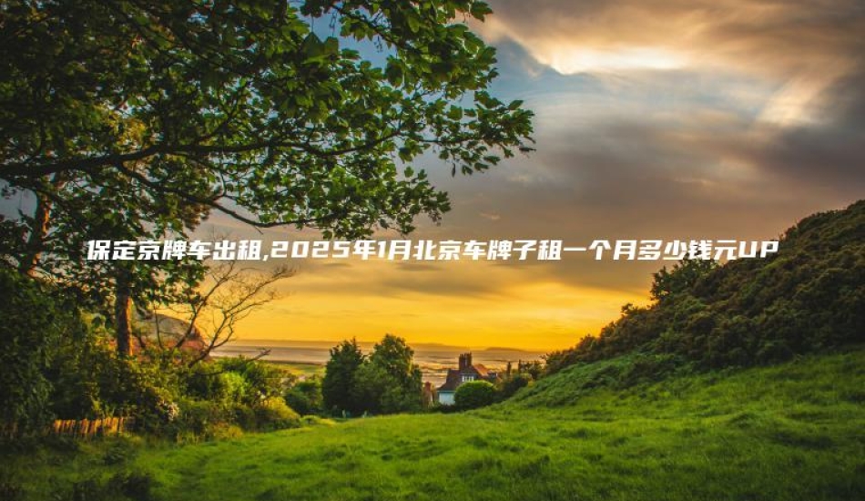 保定京牌车出租,2025年1月北京车牌子租一个月多少钱元UP