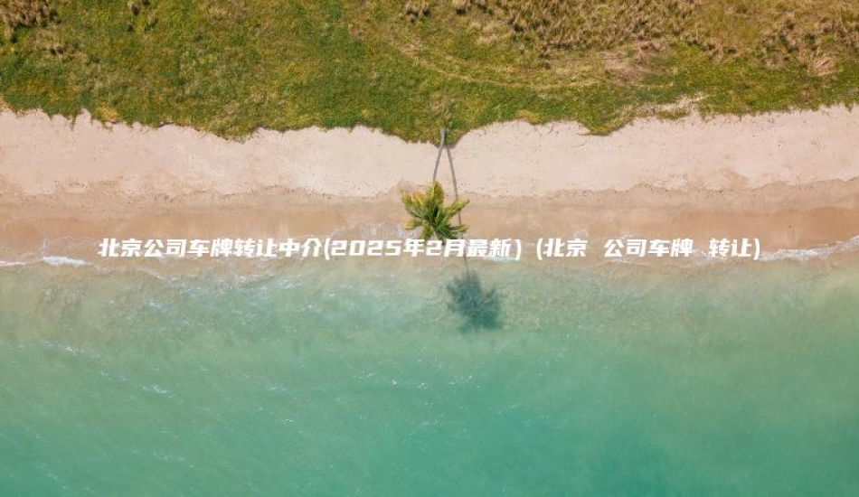 北京公司车牌转让中介(2025年2月最新）(北京 公司车牌 转让)