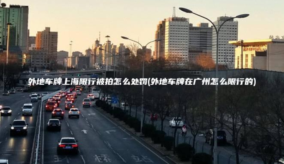 外地车牌上海限行被拍怎么处罚(外地车牌在广州怎么限行的)