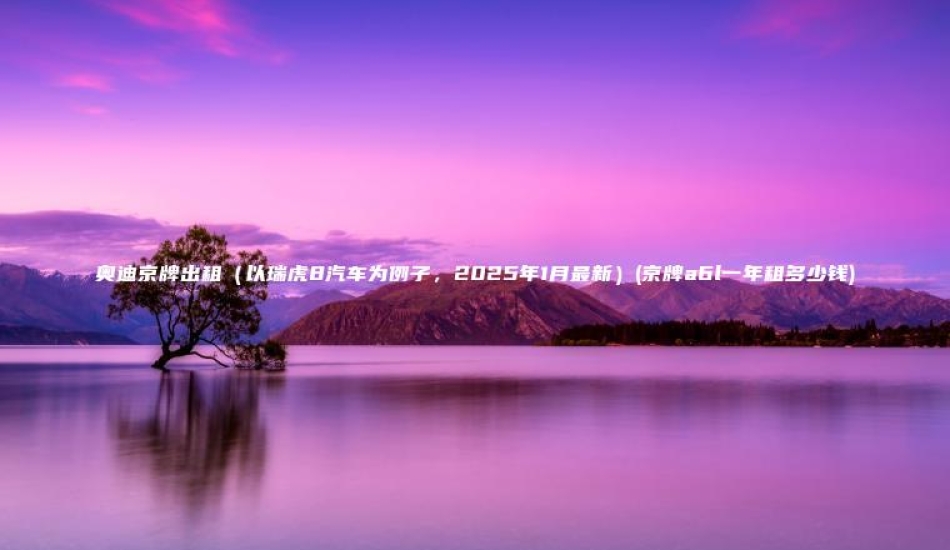 奥迪京牌出租（以瑞虎8汽车为例子，2025年1月最新）(京牌a6l一年租多少钱)