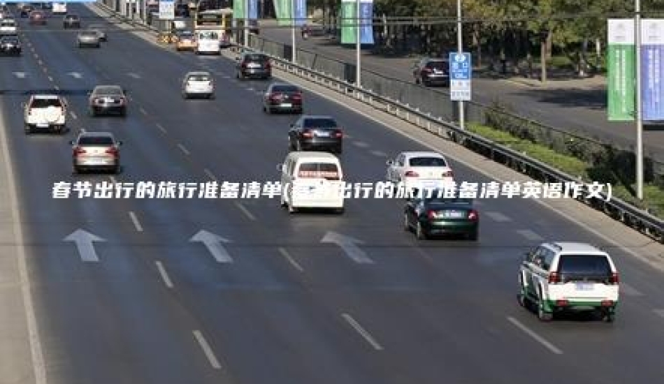 春节出行的旅行准备清单(春节出行的旅行准备清单英语作文)
